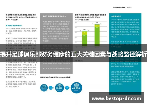 提升足球俱乐部财务健康的五大关键因素与战略路径解析 提升足球俱乐部财务健康的五大关键因素与战略路径解析